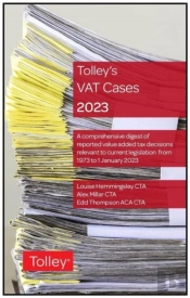 Tolley'S Vat Cases 2023