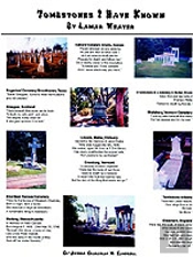 Tombstones I Have Known