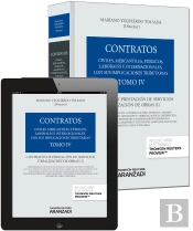 Tomo Iv. Contratos De Prestación De Servicios Y Realización De Obras (Papel + E-Book)