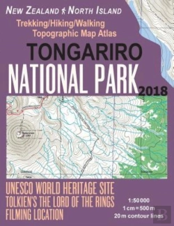 Bertrand.pt - Tongariro National Park Trekking/Hiking/Walking Topographic Map Atlas Tolkien'S The Lord Of The Rings Filming Location New Zealand North Island 1