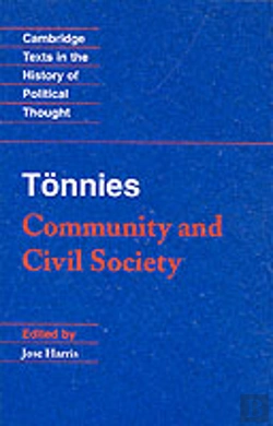 Bertrand.pt - Tonnies: Community And Civil Society