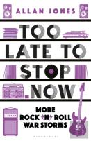 Too Late To Stop Now