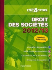 Top Actuel Droit Des Societes 2012 2013