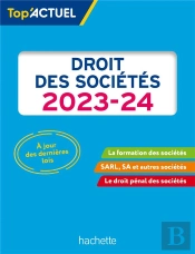 Top Actuel Droit Des Societes 2023 - 2024