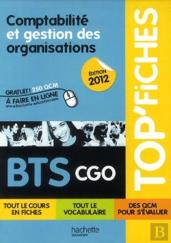 Bertrand.pt - Top Fiches Bts Cgo Edition 2012 Qcm En Ligne