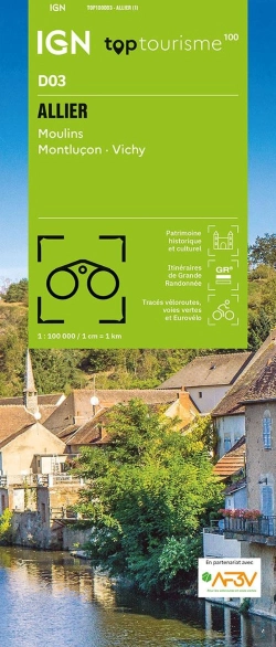Bertrand.pt - Top100d03 : Allier ; Moulin - Montluçon - Vichy
