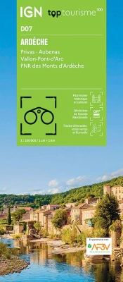 Top100d07 : Ardèche ; Privas Aubenas ; Vallon-Pont-D'Arc ; Pnr Des Monts D'Ardèche