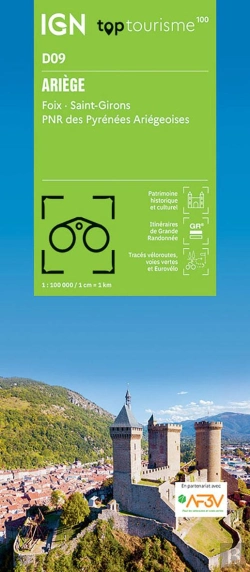 Bertrand.pt - Top100d09 : Ariège ; Foix Saint-Girons ; Pnr Des Pyrénées Ariégeoises