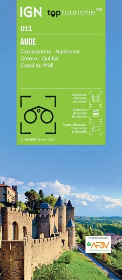 Bertrand.pt - Top100d11 : Aude ; Carcassonne Narbonne ; Limoux Quillan ; Canal Du Midi