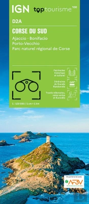 Top100d2a : Corse-Du-Sud ; Ajaccio ; Bonifacio ; Porto-Vecchio ; Parc Régional De Corse