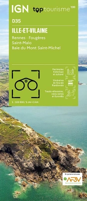Top100d35 : Ille-Et-Vilaine ; Rennes Fougères ; Saint-Malo ; Baie Du Mont Saint-Michel