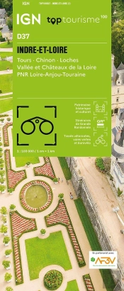 Top100d37 : Indre-Et-Loire ; Tours - Chinon - Loches - Vallée Et Châteaux De La Loire - Pnr Loire-Anjou-Touraine