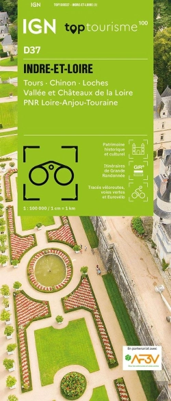 Bertrand.pt - Top100d37 : Indre-Et-Loire ; Tours - Chinon - Loches - Vallée Et Châteaux De La Loire - Pnr Loire-Anjou-Touraine