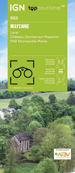 Bertrand.pt - Top100d53 : Mayenne ; Laval ; Château-Gontier-Sur-Mayenne ; Pnr Normandie-Maine