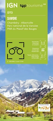 Top100d73 : Savoie ; Chambery Albertville ; Parc National De La Vanoise ; Pnr Du Massif Des Bauges