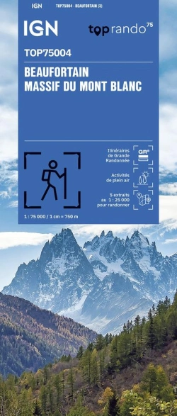 Bertrand.pt - Top75004 : Beaufortain Massif Du Mont Blanc (3e Édition)