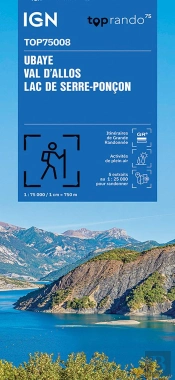 Top75008 : Ubaye, Val D'Allos, Lac De Serre-Ponçon (3e Édition)
