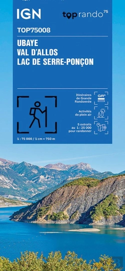 Bertrand.pt - Top75008 : Ubaye, Val D'Allos, Lac De Serre-Ponçon (3e Édition)