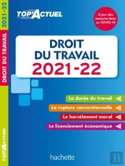 Bertrand.pt - Top'Actuel ; Droit Du Travail (Édition 2021/2022)