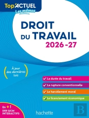 Top'Actuel : Droit Du Travail (Édition 2026/2027)