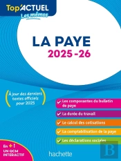 Top'Actuel : Les Mémos ; La Paye (Édition 2025/2026)
