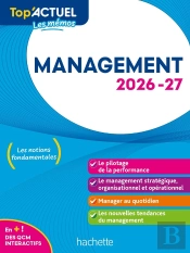 Top'Actuel : Management (Édition 2026/2027)