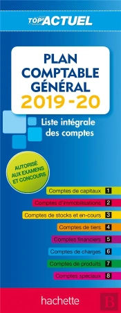 Top'Actuel ; Plan Comptable (Édition 2019/2020)