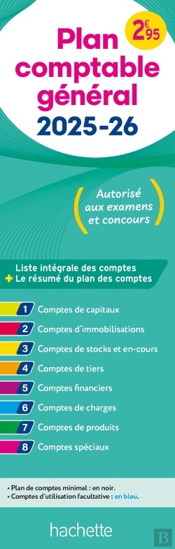 Bertrand.pt - Top'Actuel : Plan Comptable Général (Édition 2025/2026)