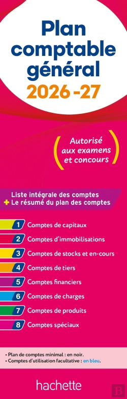 Bertrand.pt - Top'Actuel : Plan Comptable Général (Édition 2026/2027)