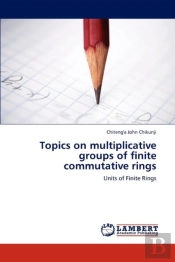 Topics On Multiplicative Groups Of Finite Commutative Rings