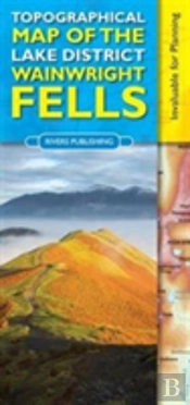 Topographical Map Of The Lake District Wainwright Fells