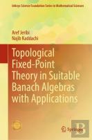 Topological Fixed-Point Theory In Suitable Banach Algebras With Applications
