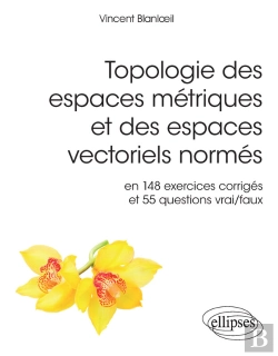 Bertrand.pt - Topologie Des Espaces Métriques Et Des Espaces Vectoriels Normés En 148 Exercices Corrigés Et 55 Questions Vrai/Faux