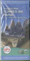 Torres Del Paine: Trekking Map: