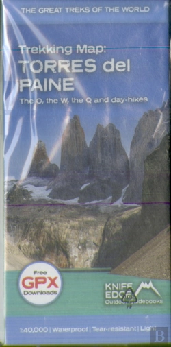 Bertrand.pt - Torres Del Paine: Trekking Map: