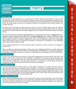Bertrand.pt - Torts (Speedy Study Guides)