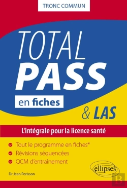 Bertrand.pt - Total Pass ; Las En Fiches ; L'Intégrale Pour La Licence Santé