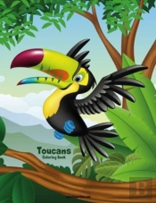 Toucans Coloring Book 1