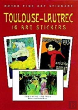 Bertrand.pt - Toulouse Lautrec: 16 Art Stickers