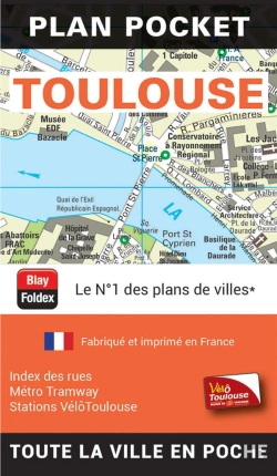 Bertrand.pt - Toulouse : Plan Pocket (Édition 2024)