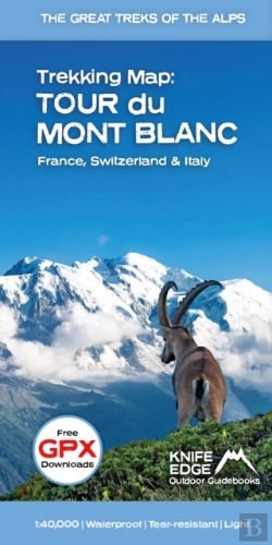 Bertrand.pt - Tour Du Mont Blanc Trekking Map
