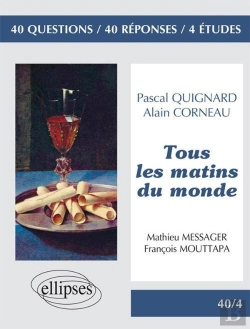 Bertrand.pt - Tous Les Matins Du Monde De Pascal Quignard Film ; Tous Les Matins Du Monde D'Alain Corneau Domaine