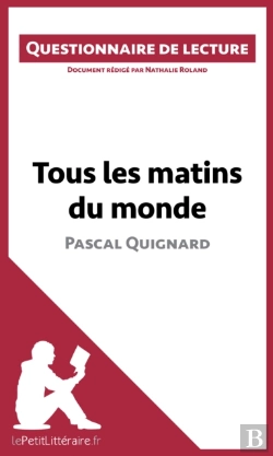 Bertrand.pt - Tous Les Matins Du Monde De Pascal Quignard