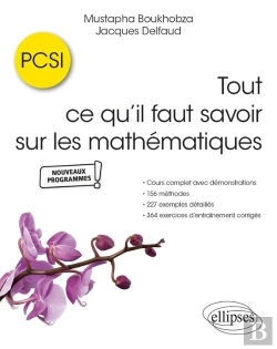 Bertrand.pt - Tout Ce Qu Il Faut Savoir Sur Les Mathématiques En Pcsi