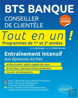 Bertrand.pt - Tout En Un ; Bts Banque ; Examen Final ; Programme De 1ere Et 2eme Années ; Entraînement Intensif