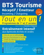 Tout-En-Un Bts ; Bts Tourisme ; Réceptif / Émetteur, Incoming / Outgoing (2e Édition)