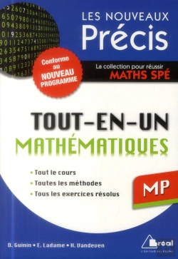 Bertrand.pt - Tout-En-Un ; Mathématiques Mp