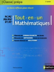 Tout-En-Un Mathématiques ; Pc, Pc*, Psi, Psi*, Pt, Pt* (Édition 2009)