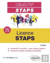 Tout-En-Un Staps : Licence Staps (3e Édition)