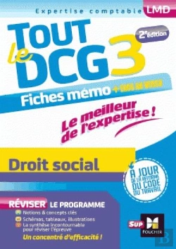 Bertrand.pt - Tout Le Dcg 3 - Droit Social - Entrainement Et Revision - 2eme Edition